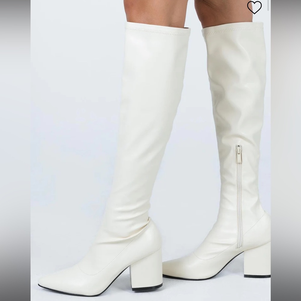 Knee high boots